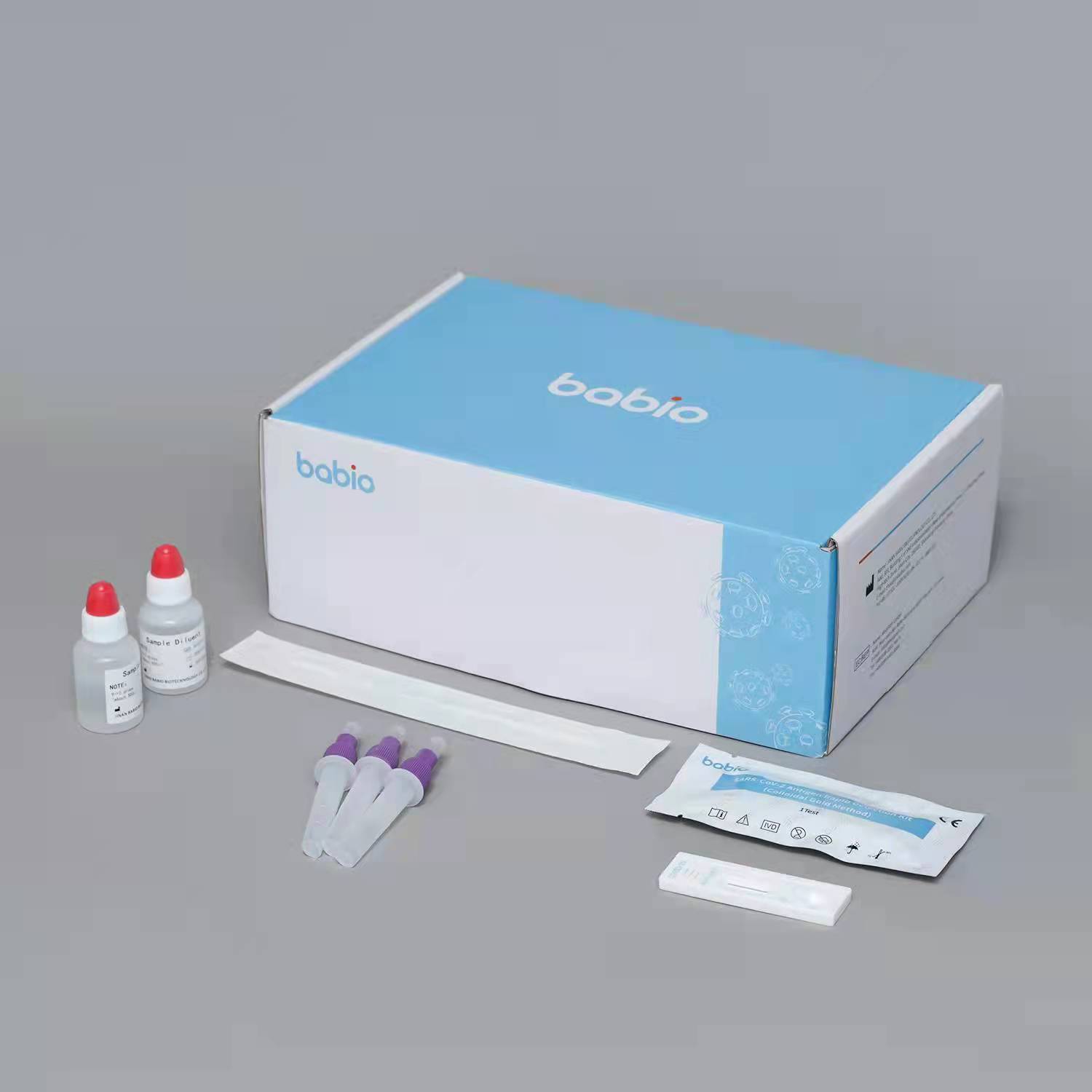 Які етапи тестування Baibo Antigen Detection Kit?