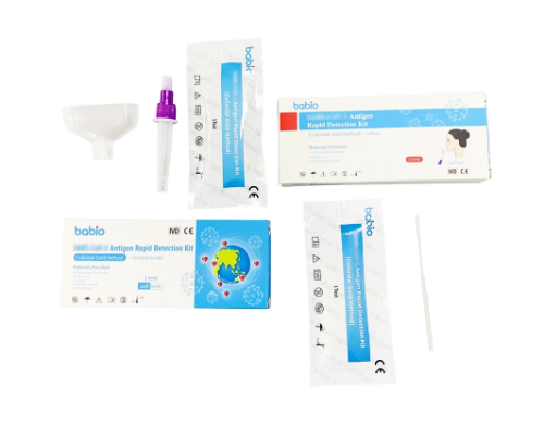 Які етапи тестування Baibo Antigen Test Antigen Detection Kit?